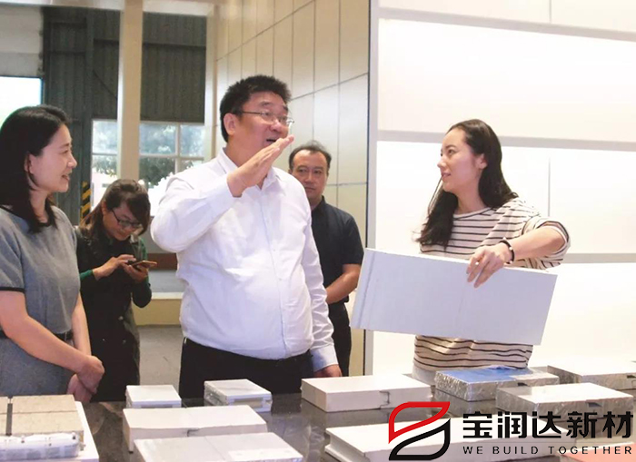 許昌學院黨委書記閆紀建一行來訪寶潤達參觀調(diào)研